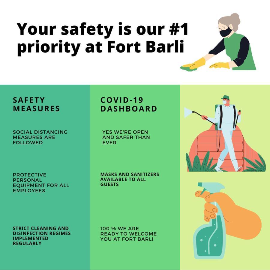 ฟอร์ท บาร์ลิ โฮเต็ล Hotel Barli ภายนอก รูปภาพ